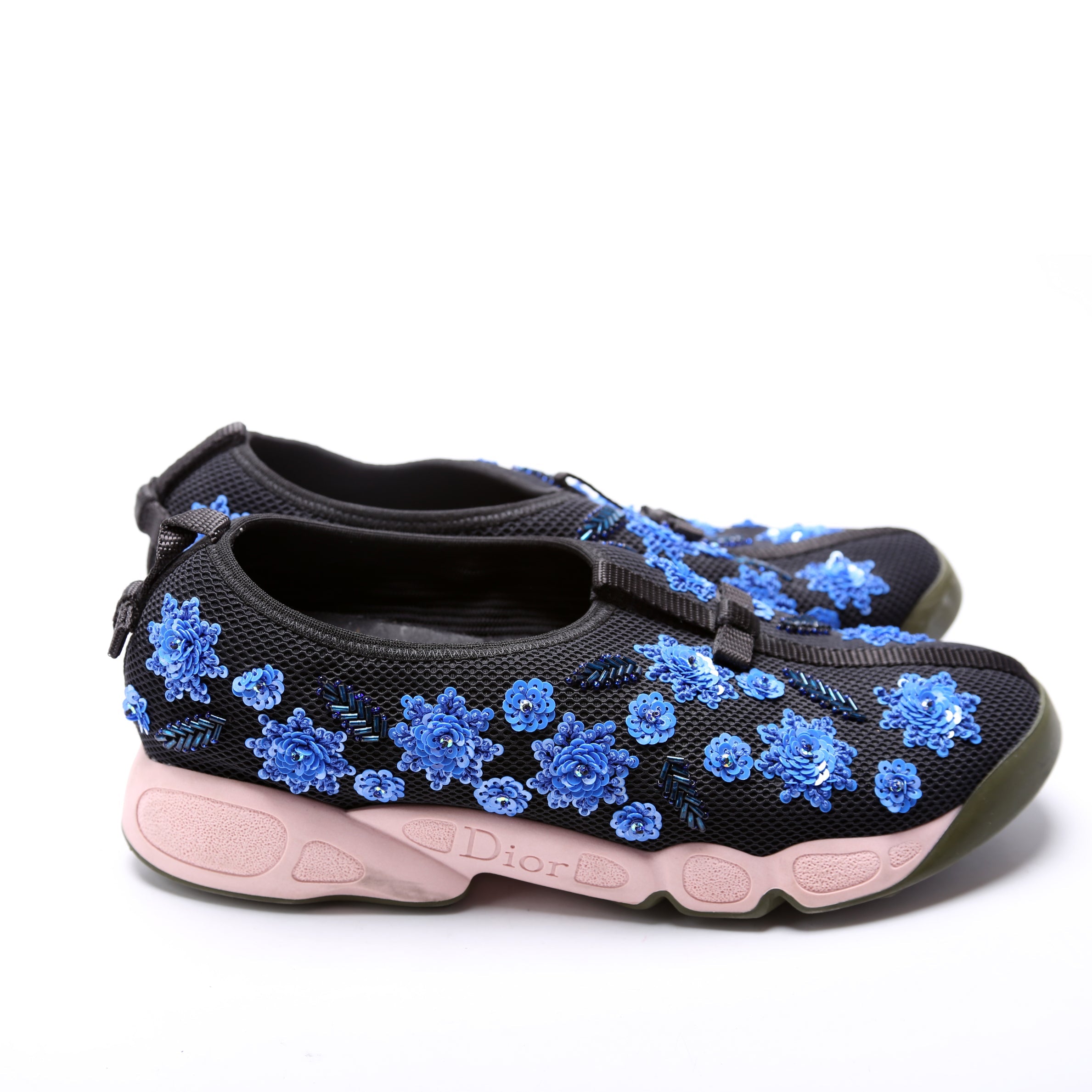 Christian Dior Slip On Embellished Sneakers Size 39.5