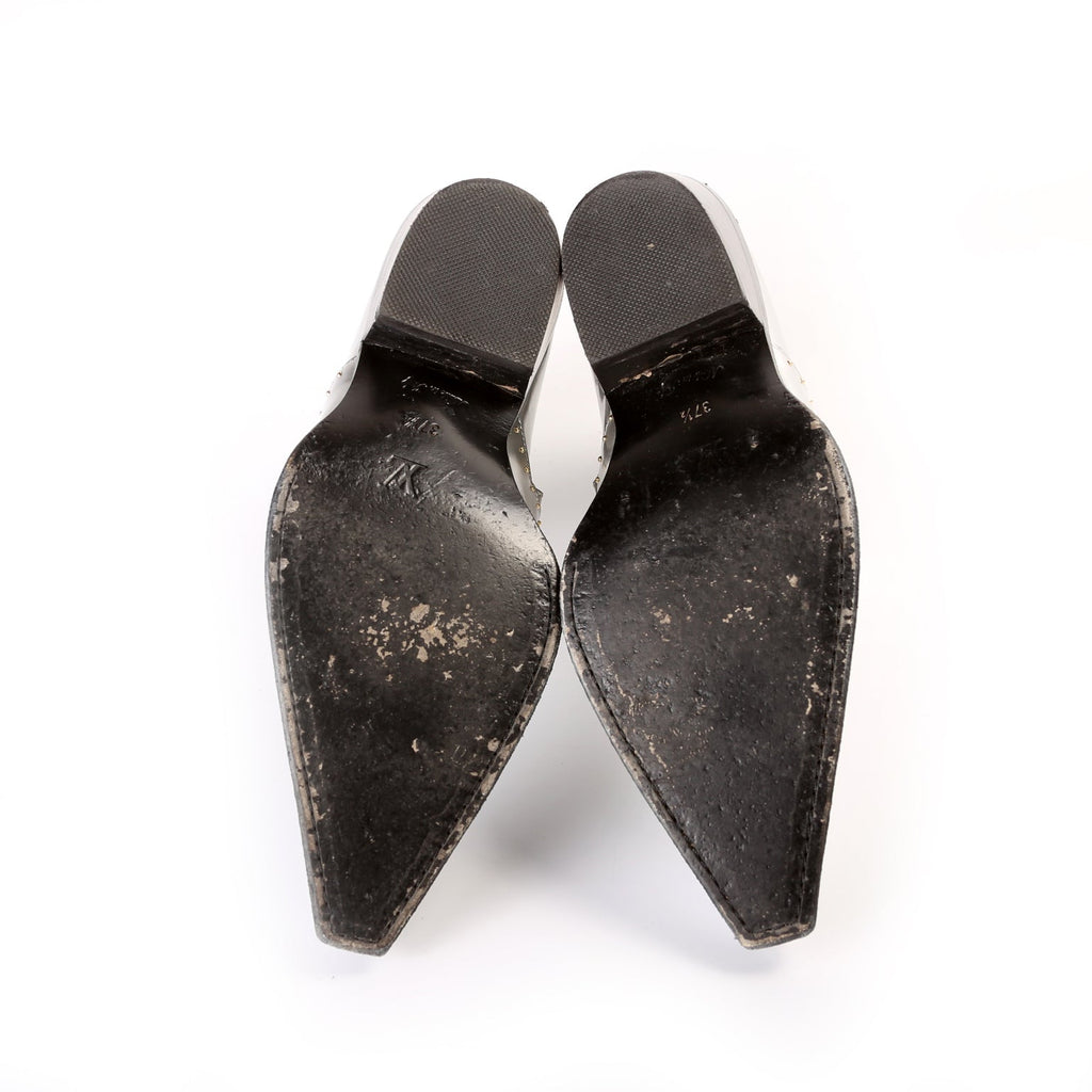 Louis Vuitton Leather Ankle Boots Size 37.5