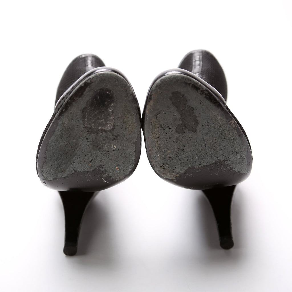 Chanel Mesh/Leather Booties Size 37