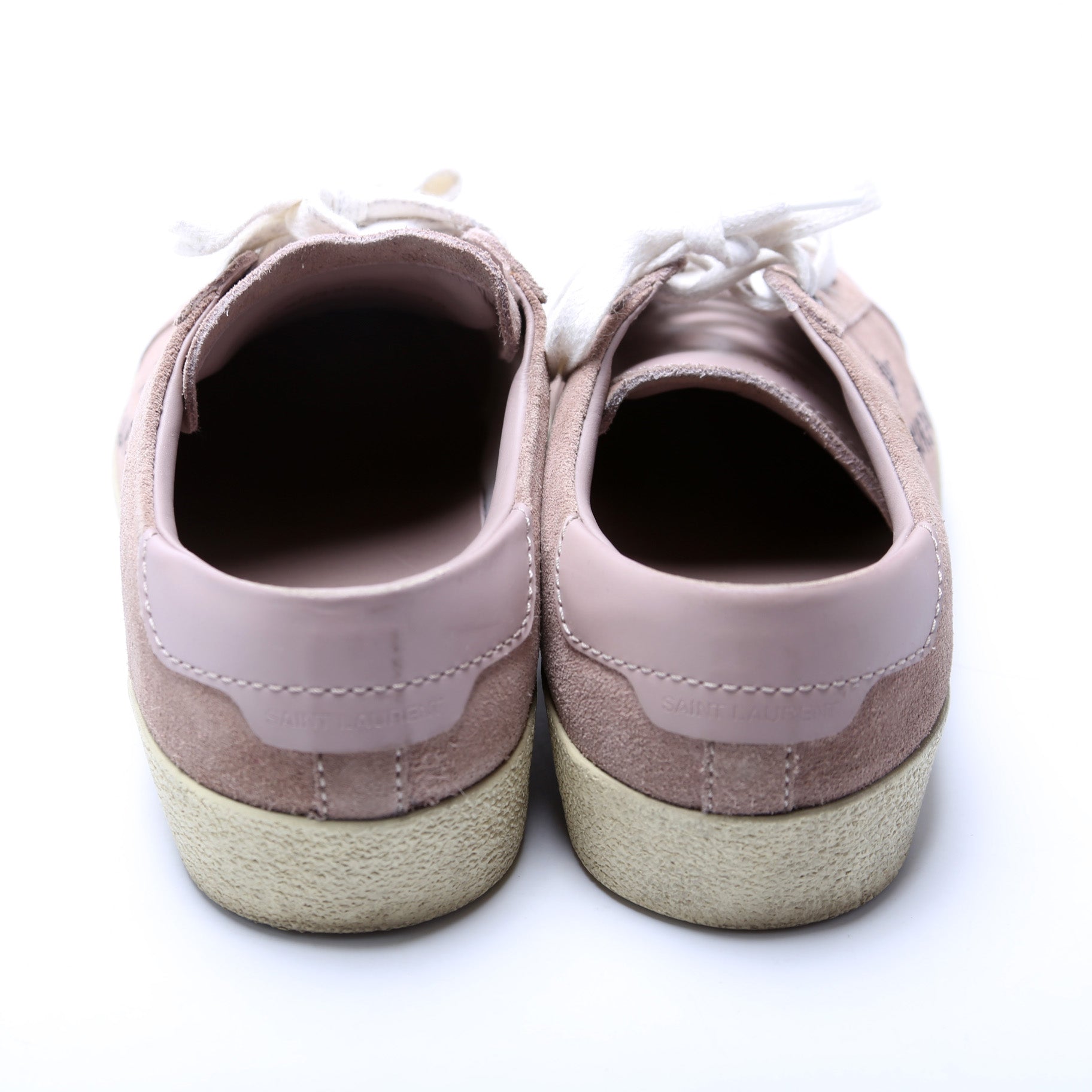 Saint Laurent Court Classic Suede Sneakers Size 38