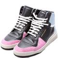 Saint Laurent Colorblock Hightop Sneakers Size 40