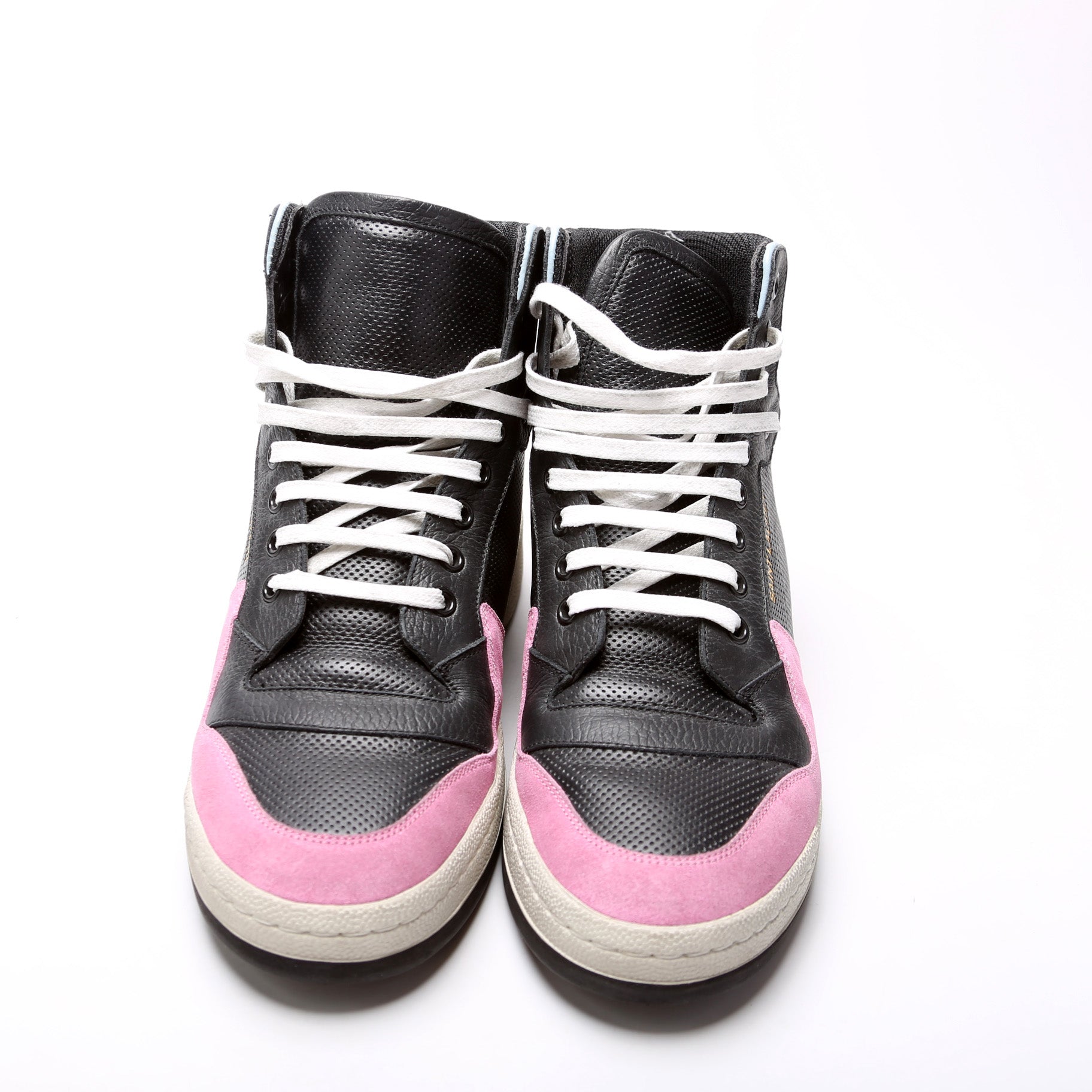 Saint Laurent Colorblock Hightop Sneakers Size 40