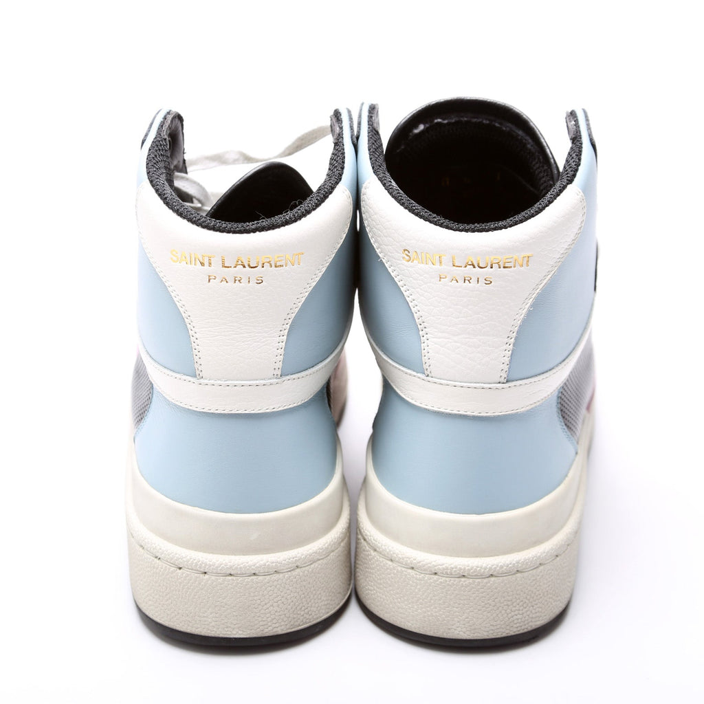 Saint Laurent Colorblock Hightop Sneakers Size 40