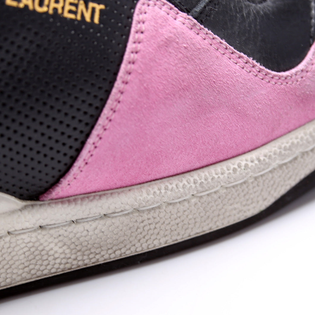 Saint Laurent Colorblock Hightop Sneakers Size 40