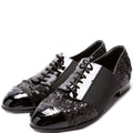 Chanel Logo Oxfords Size 38