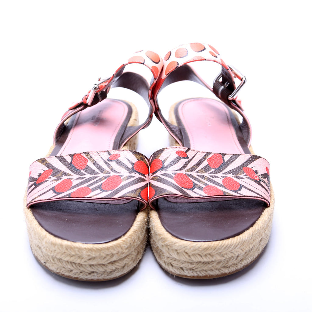 Louis Vuitton Platform Espadrille Sandals Size 37