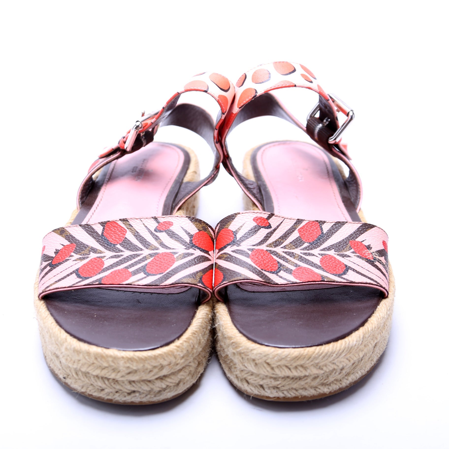 Louis Vuitton Platform Espadrille Sandals Size 37
