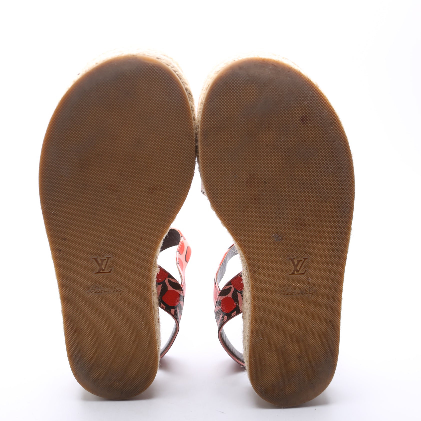 Louis Vuitton Platform Espadrille Sandals Size 37