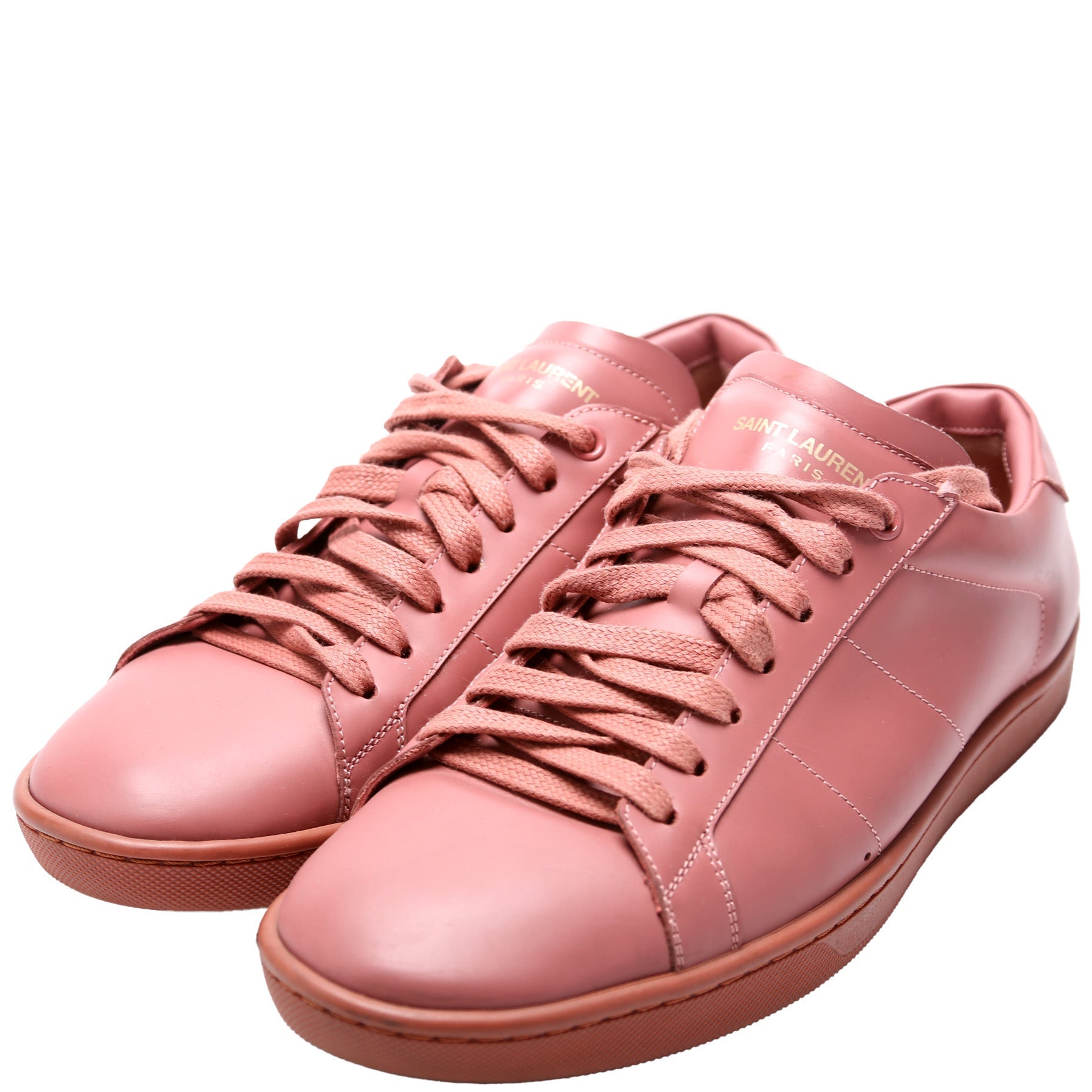 Saint Laurent Leather Sneakers Size 40