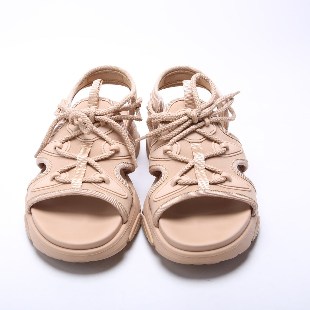 Christian Dior Lace Up Sandals Size 38