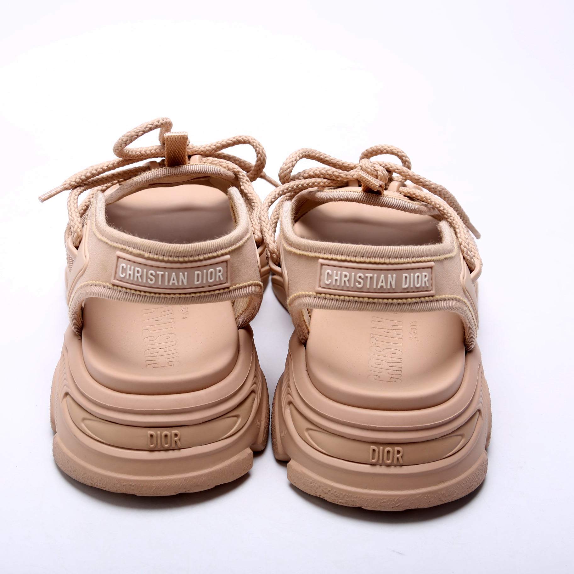 Christian Dior Lace Up Sandals Size 38