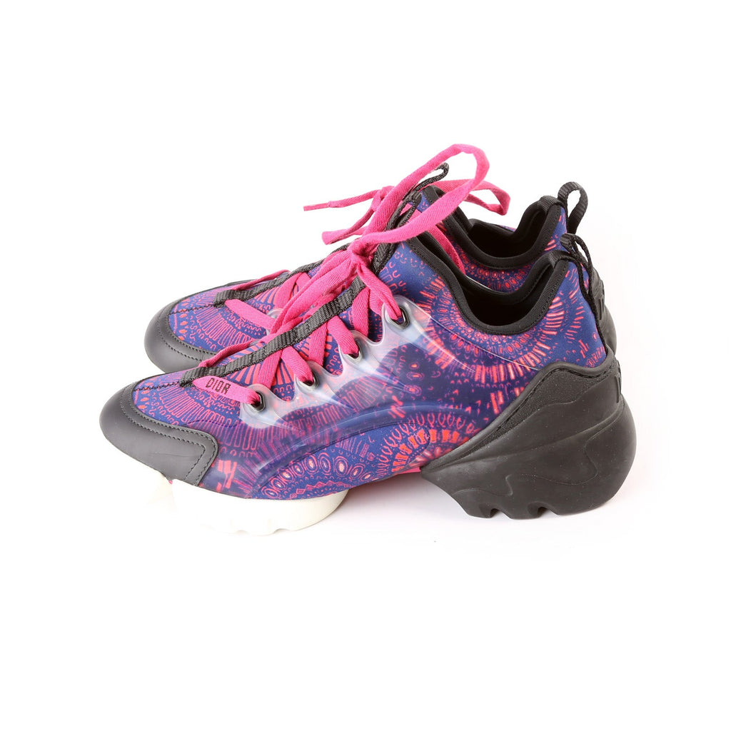 Christian Dior D Connect Sneakers Size 37.5