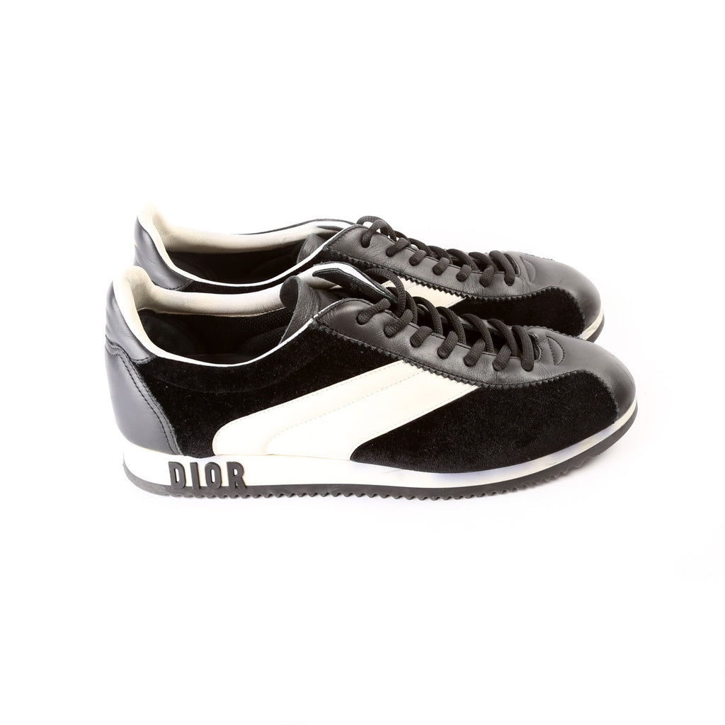Christian Dior Logo Leather Sneakers Size 40