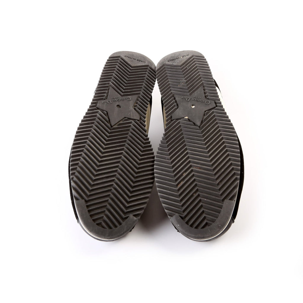 Christian Dior Logo Leather Sneakers Size 40