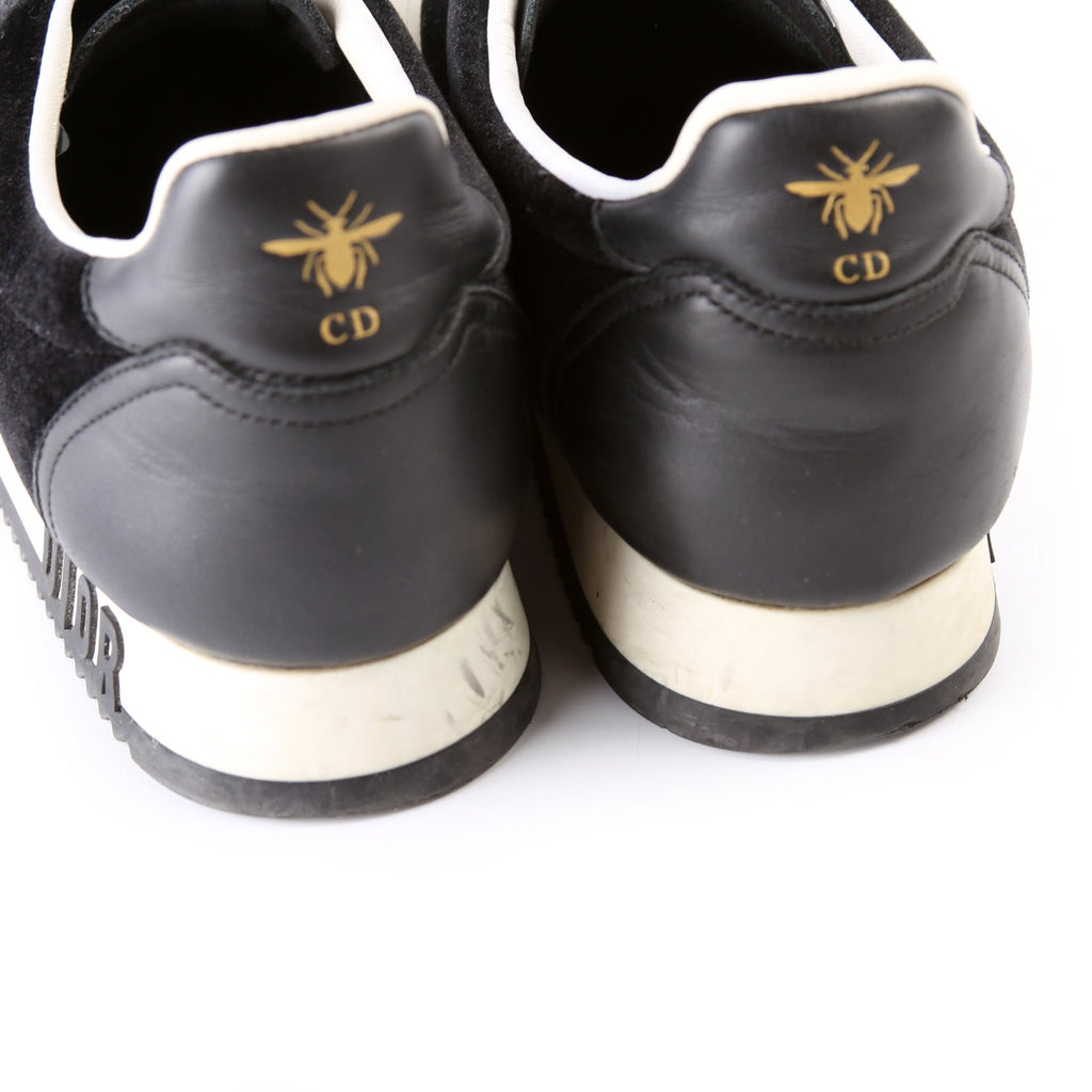 Christian Dior Logo Leather Sneakers Size 40