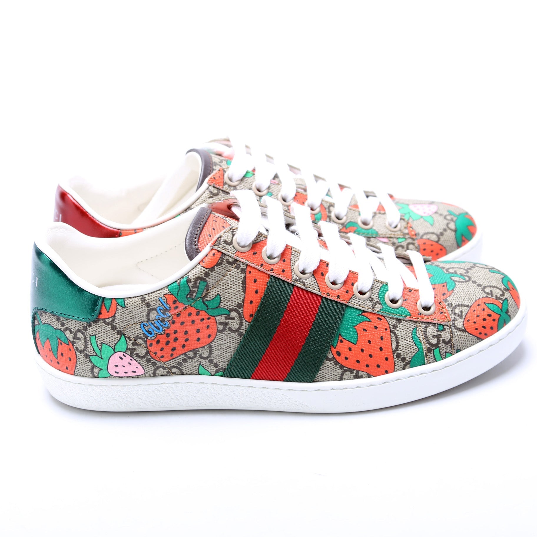 Gucci Ace Web Sneakers Size 36