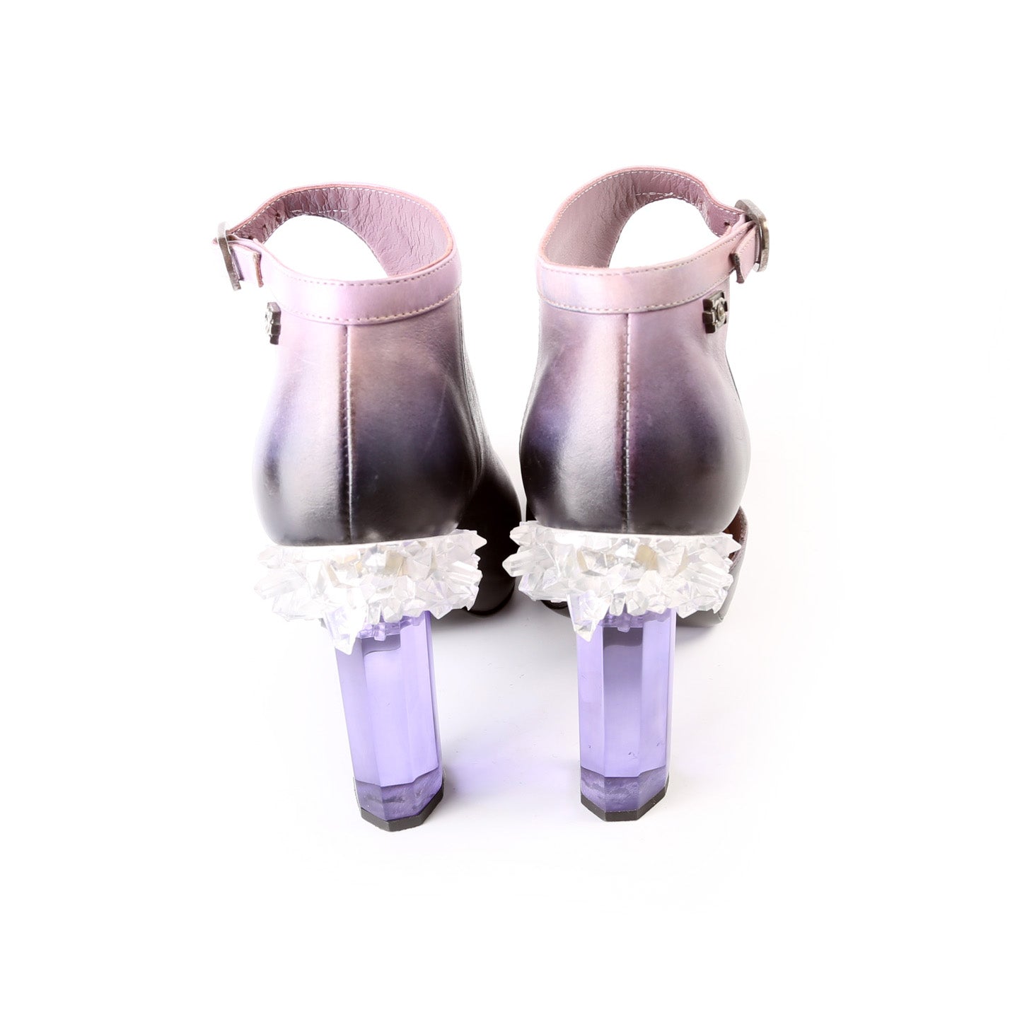 Chanel Leather Booties Size 36
