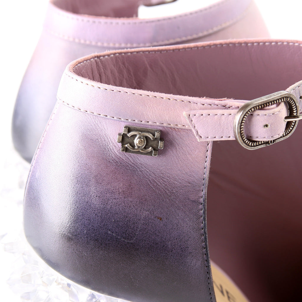 Chanel Leather Booties Size 36