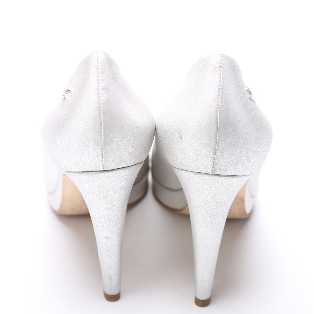 Chanel Cap Toe Pumps Size 37.5