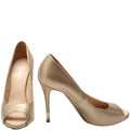 Chanel Open Toe Pumps Size 39.5