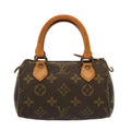 Louis Vuitton Canvas Nano Speedy Handbag