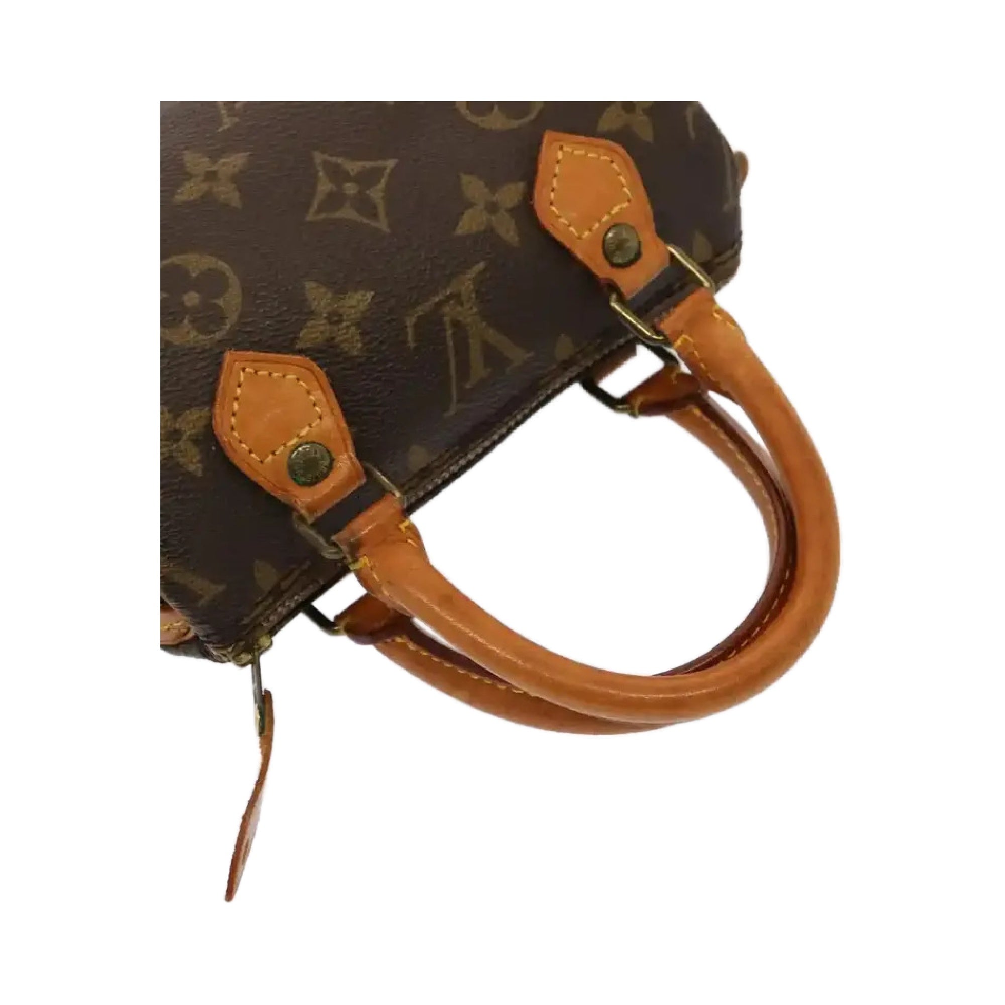 Louis Vuitton Canvas Nano Speedy Handbag