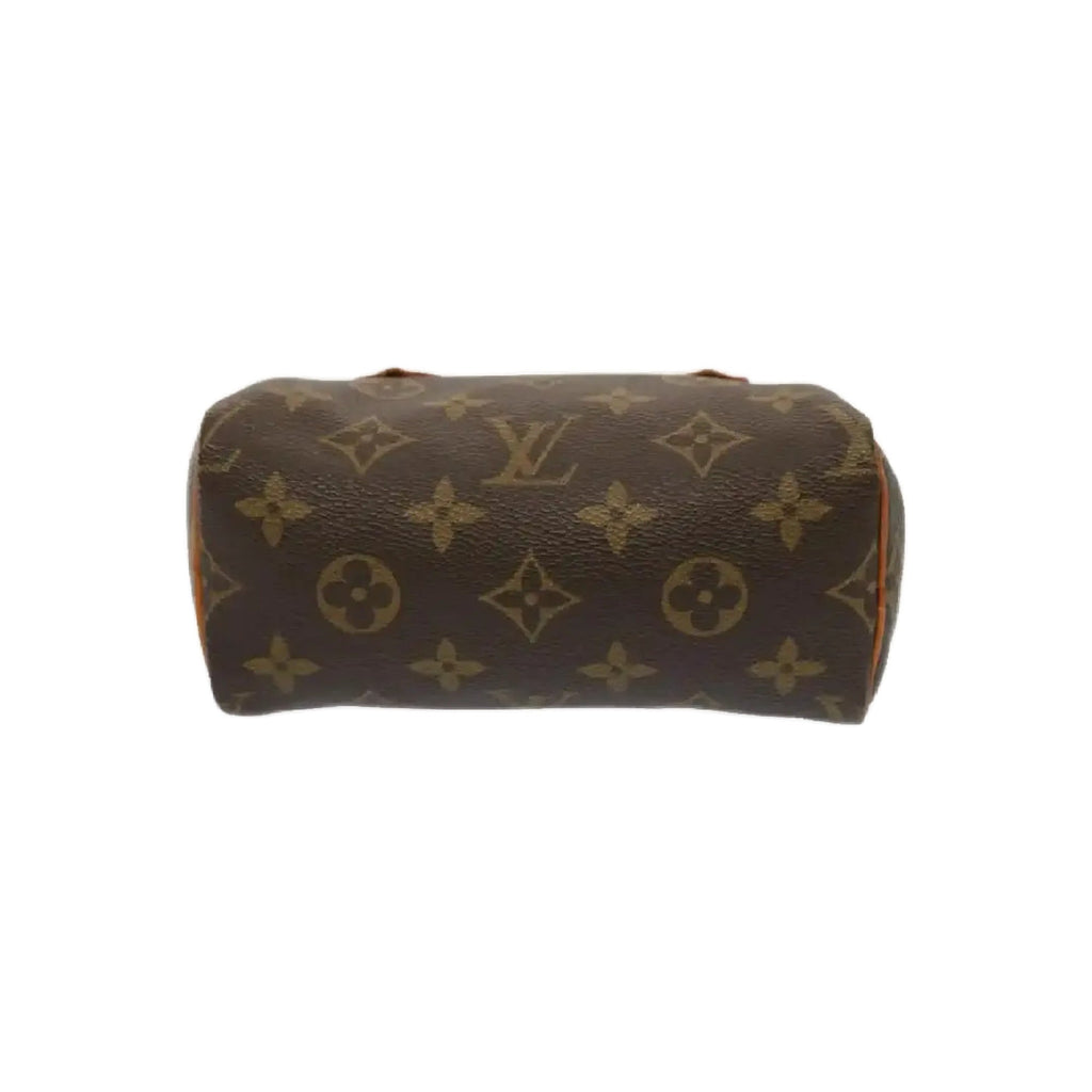 Louis Vuitton Canvas Nano Speedy Handbag