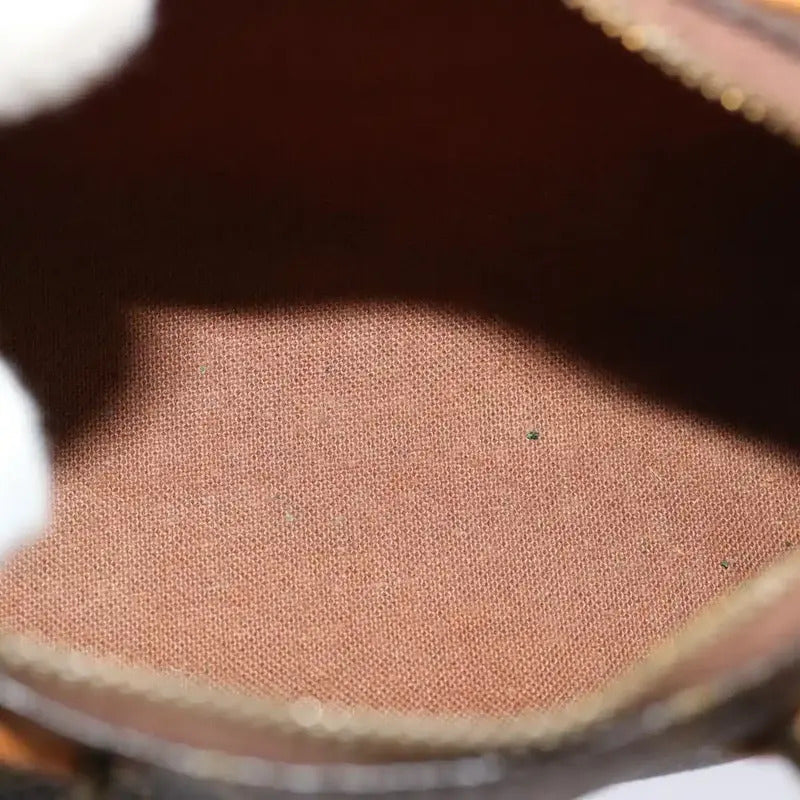 Louis Vuitton Canvas Nano Speedy Handbag