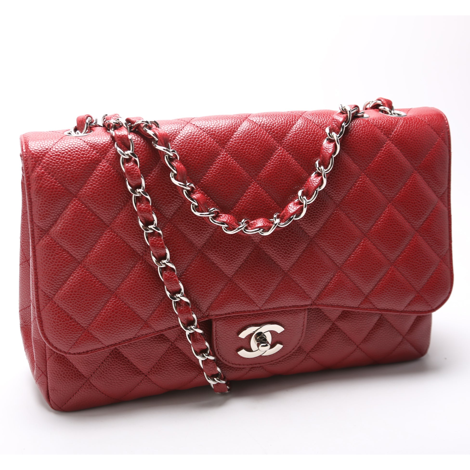 Chanel Classic Flap Jumbo Caviar 10-13M