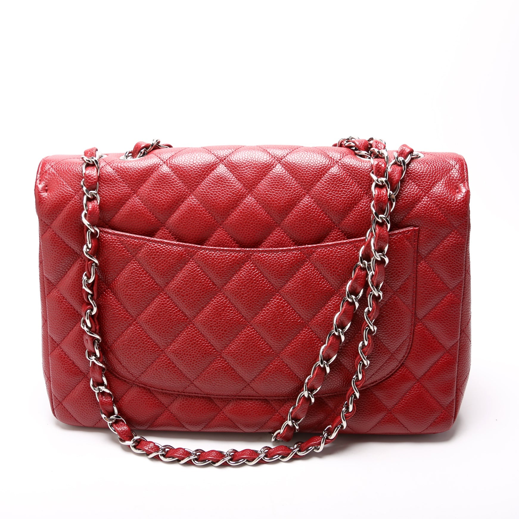 Chanel Classic Flap Jumbo Caviar 10-13M
