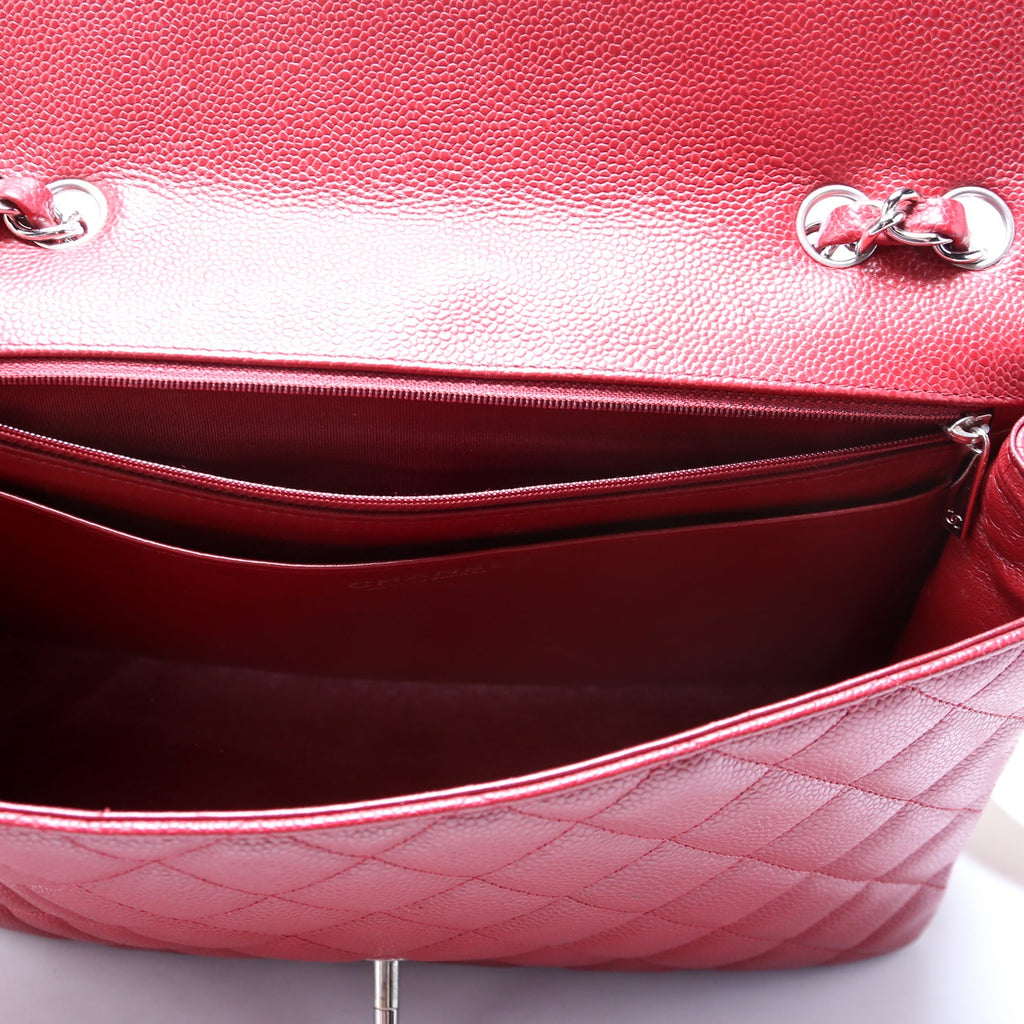 Chanel Classic Flap Jumbo Caviar 10-13M