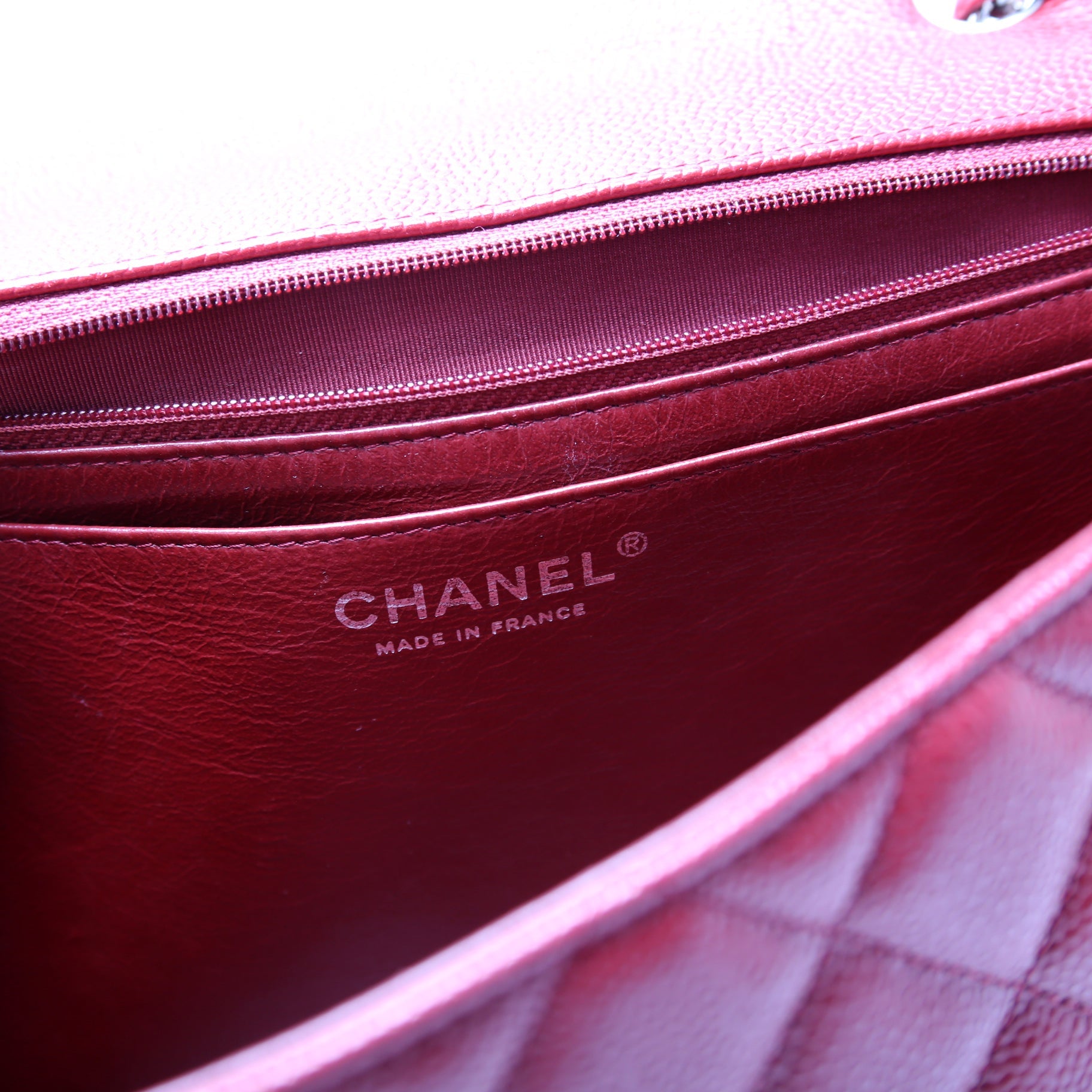 Chanel Classic Flap Jumbo Caviar 10-13M