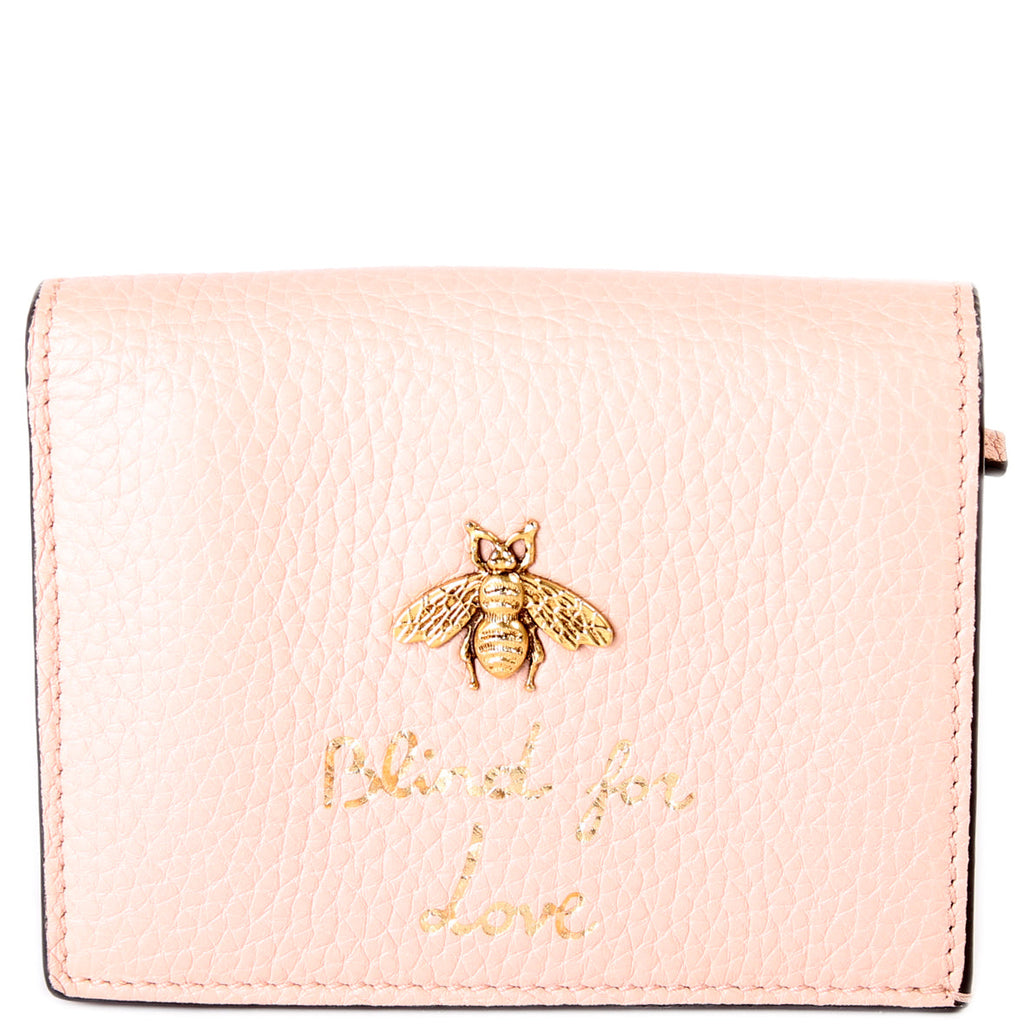 Gucci 460185 Animalier Card Case Calfskin