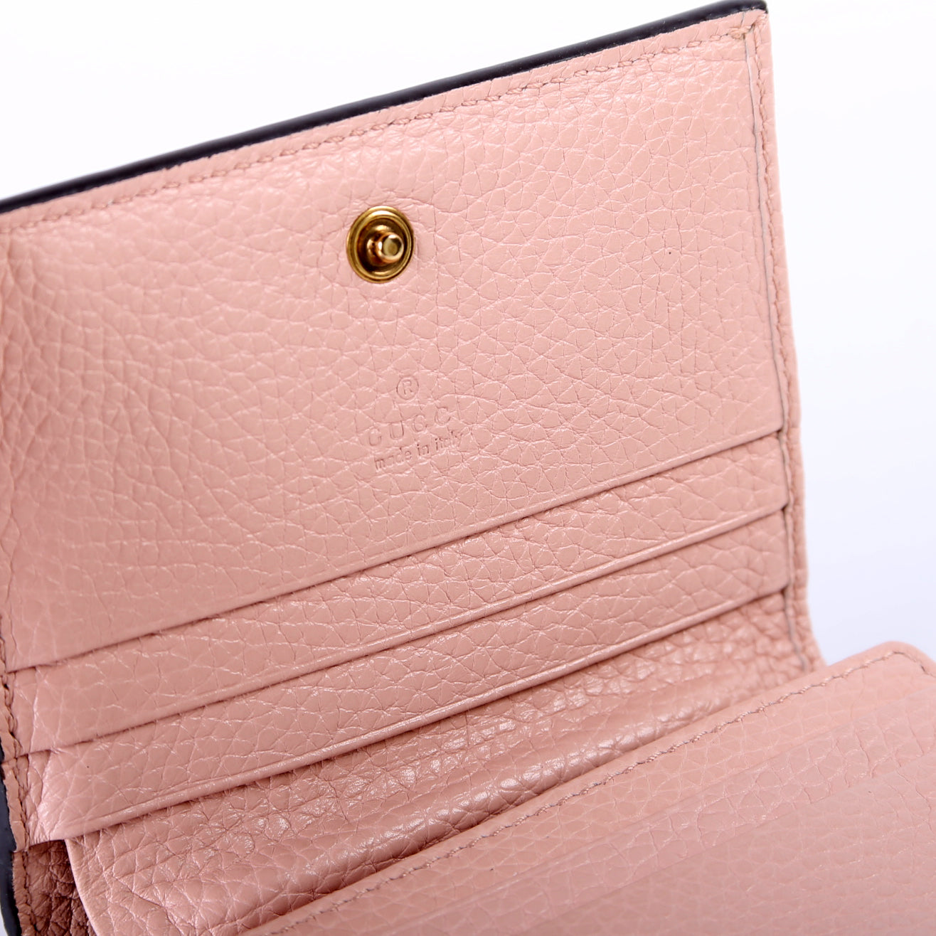 Gucci 460185 Animalier Card Case Calfskin
