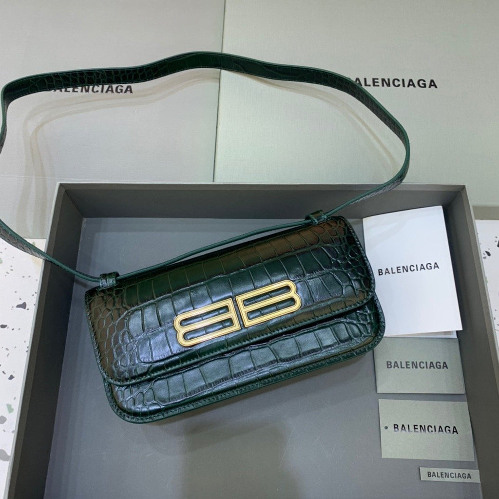 Gossip Small Shoulder Bag Dark Green, For Women,  Bags 9.1in/23cm