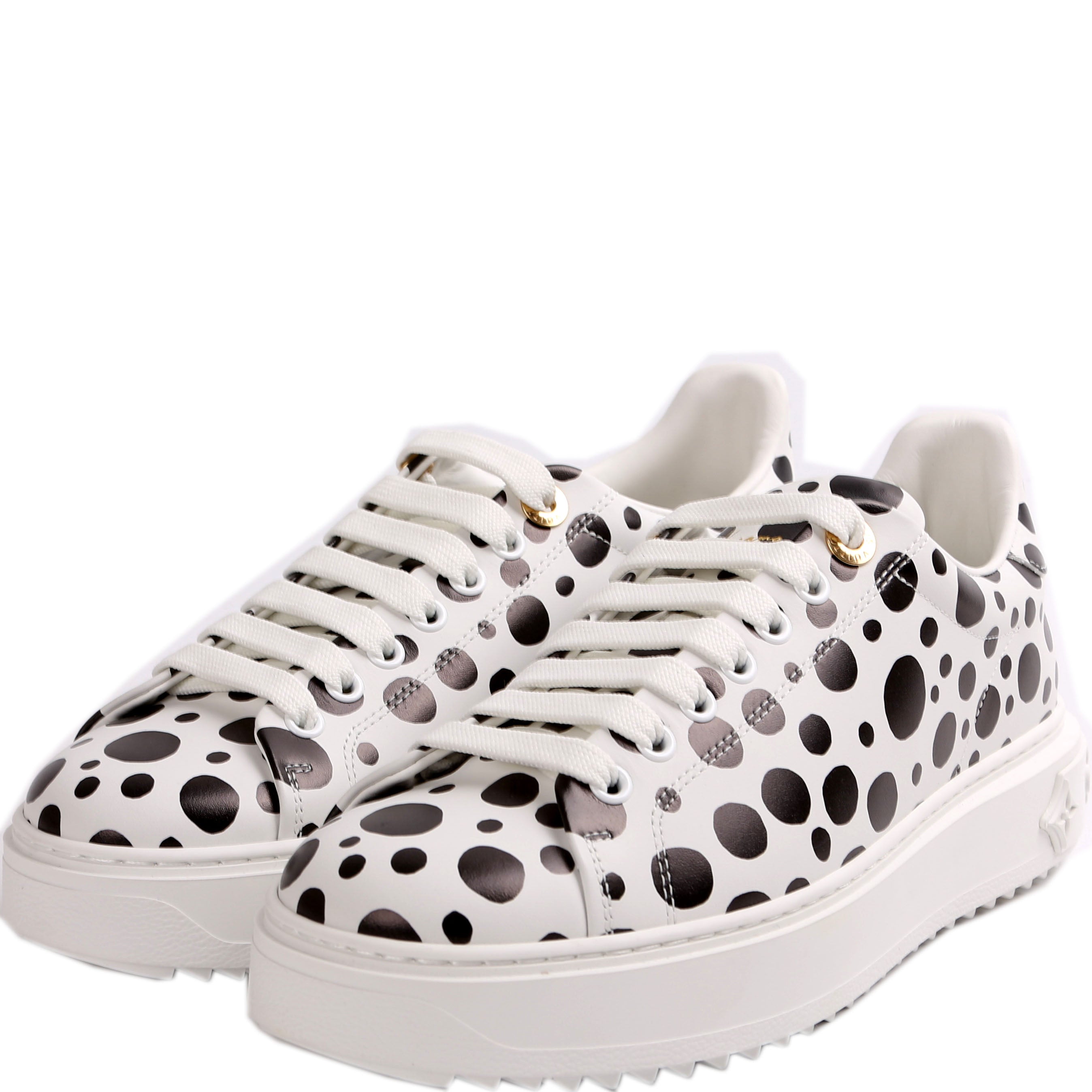 Louis Vuitton X Yayoi Kusama Time Out Sneakers Size 38