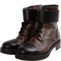Louis Vuitton Wonderland Flat Ranger Boots Size 36