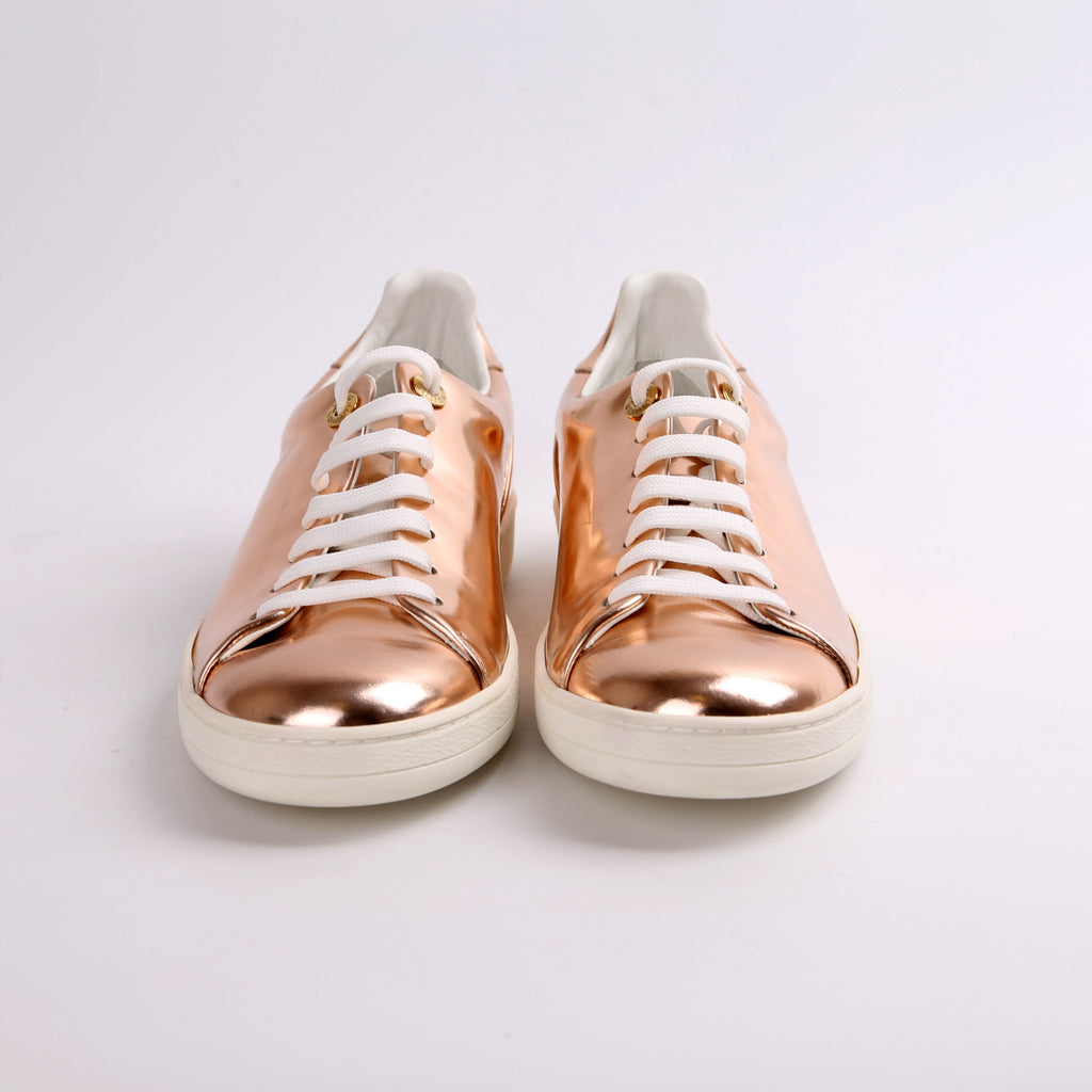 Louis Vuitton Frontrow Patent Sneakers Sz 39