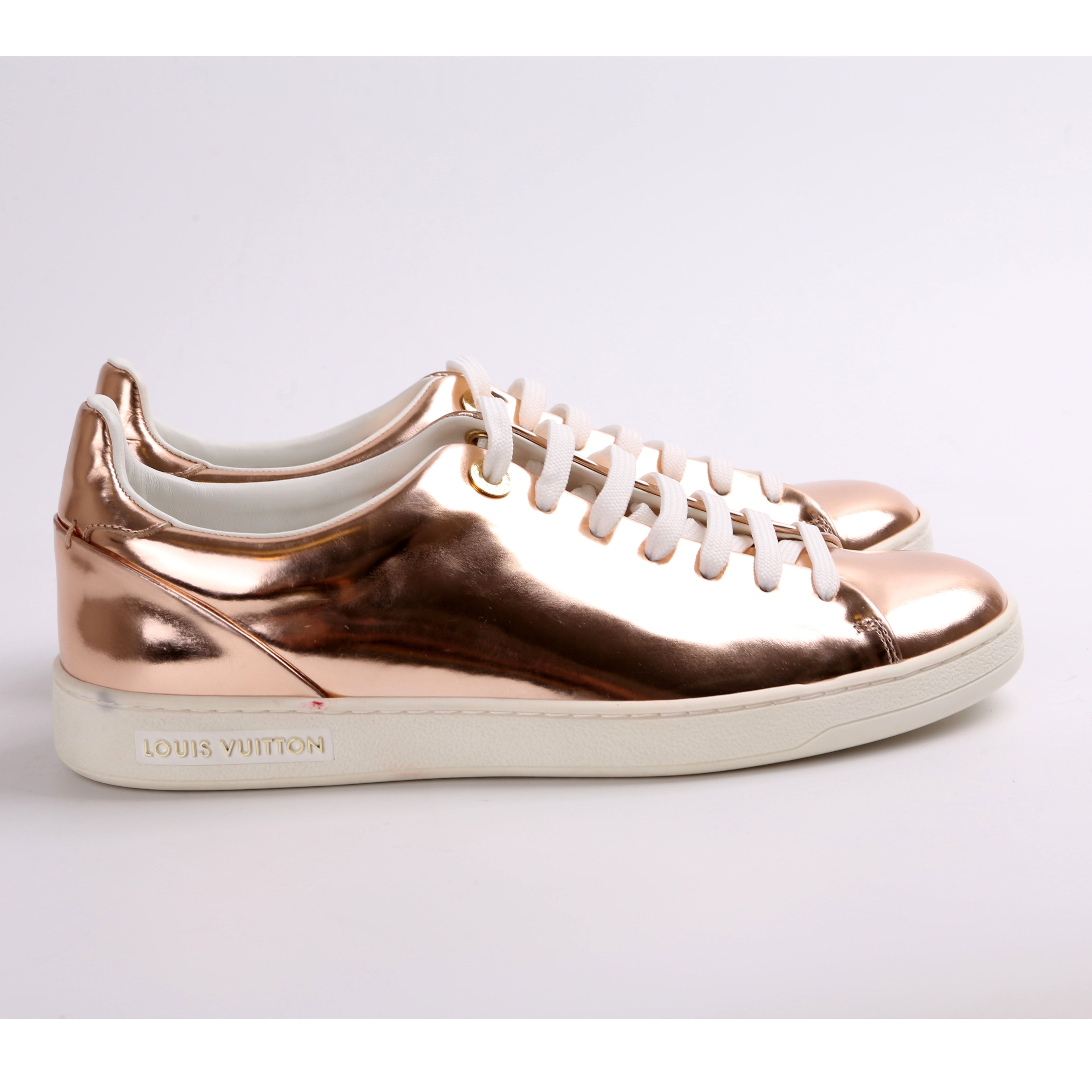 Louis Vuitton Frontrow Patent Sneakers Sz 39