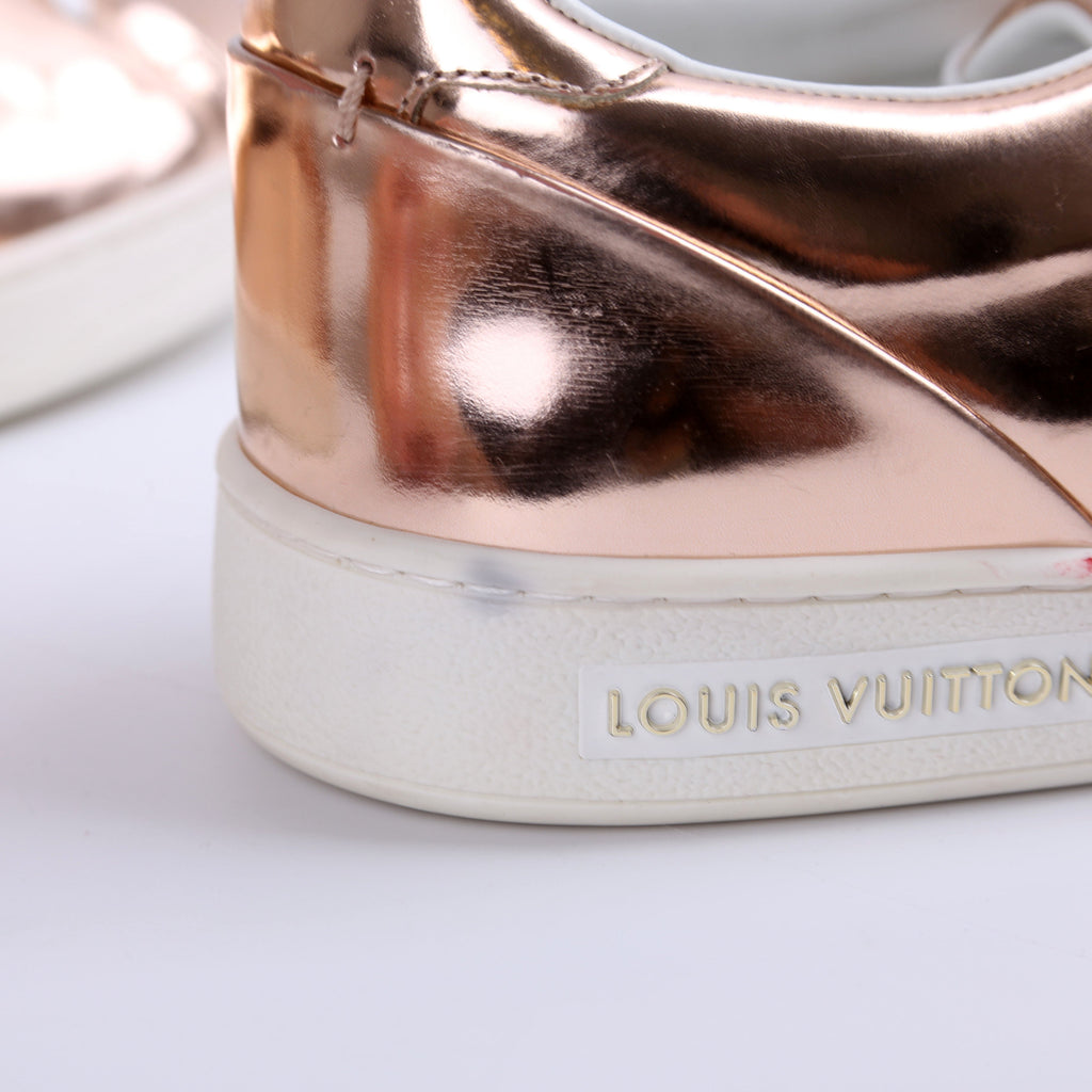 Louis Vuitton Frontrow Patent Sneakers Sz 39