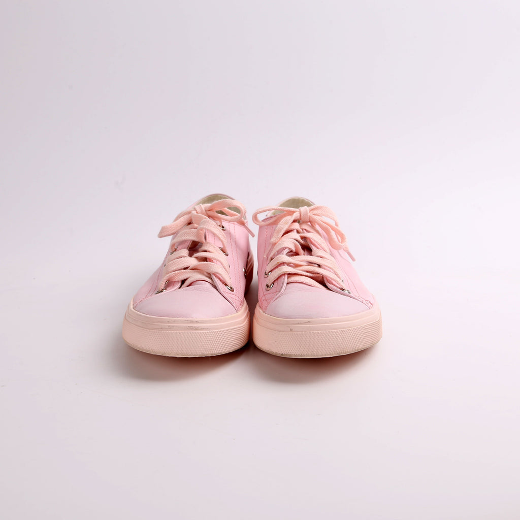 Saint Laurent Bedford Leather Sneakers