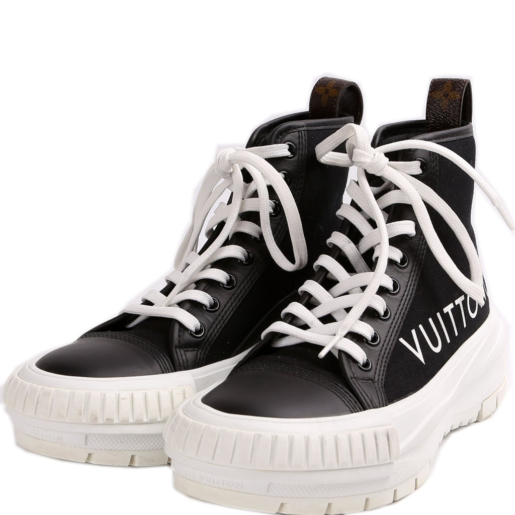 Louis Vuitton Hightop Squad Sneakers Sz 36