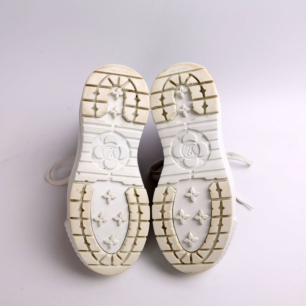 Louis Vuitton Hightop Squad Sneakers Sz 36