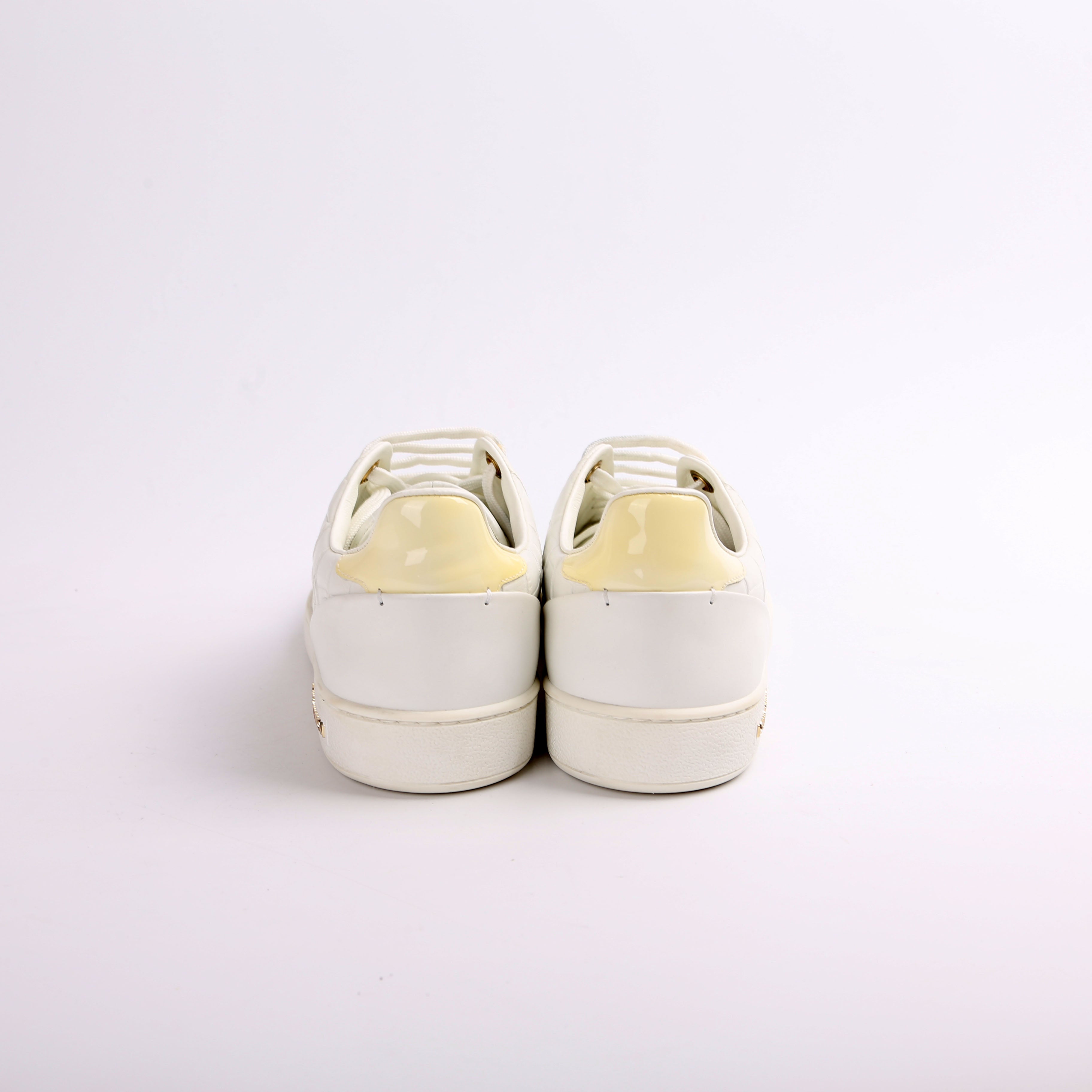 Louis Vuitton Frontrow Croc-Embossed Sneakers Size 39