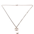 Chanel Glitter CC Resin Teardrop