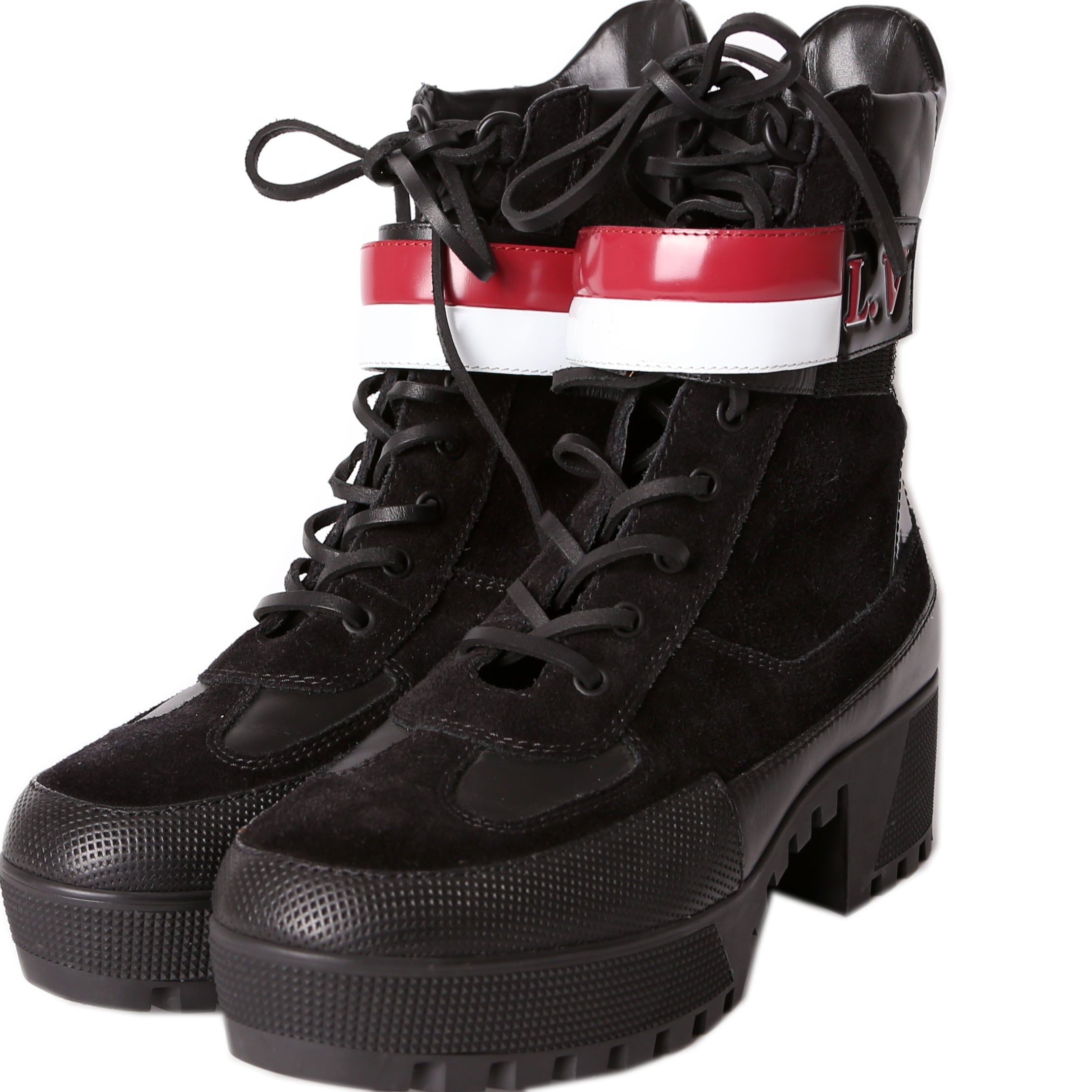 Louis Vuitton Laureate Platform Desert Boots Size 41