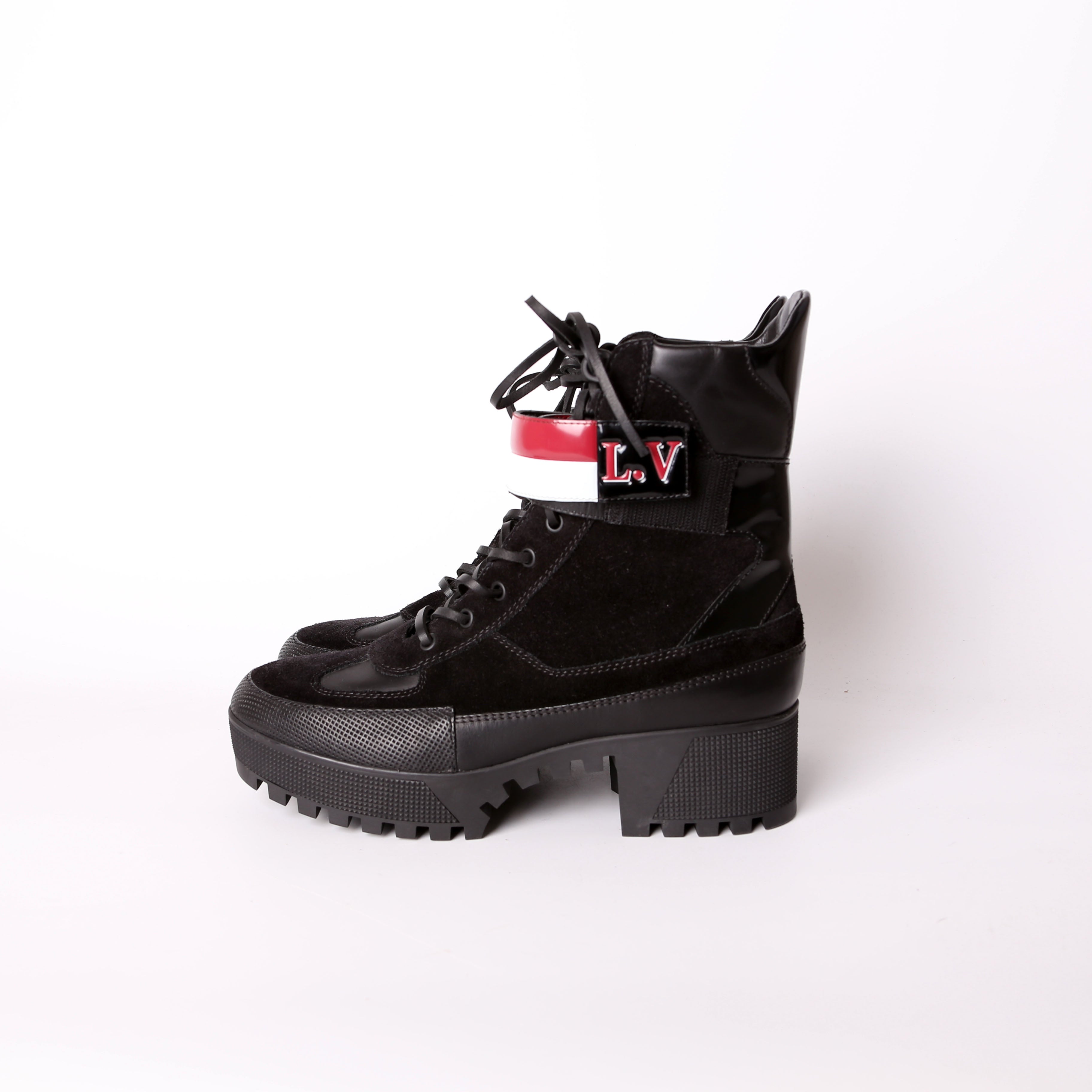 Louis Vuitton Laureate Platform Desert Boots Size 41