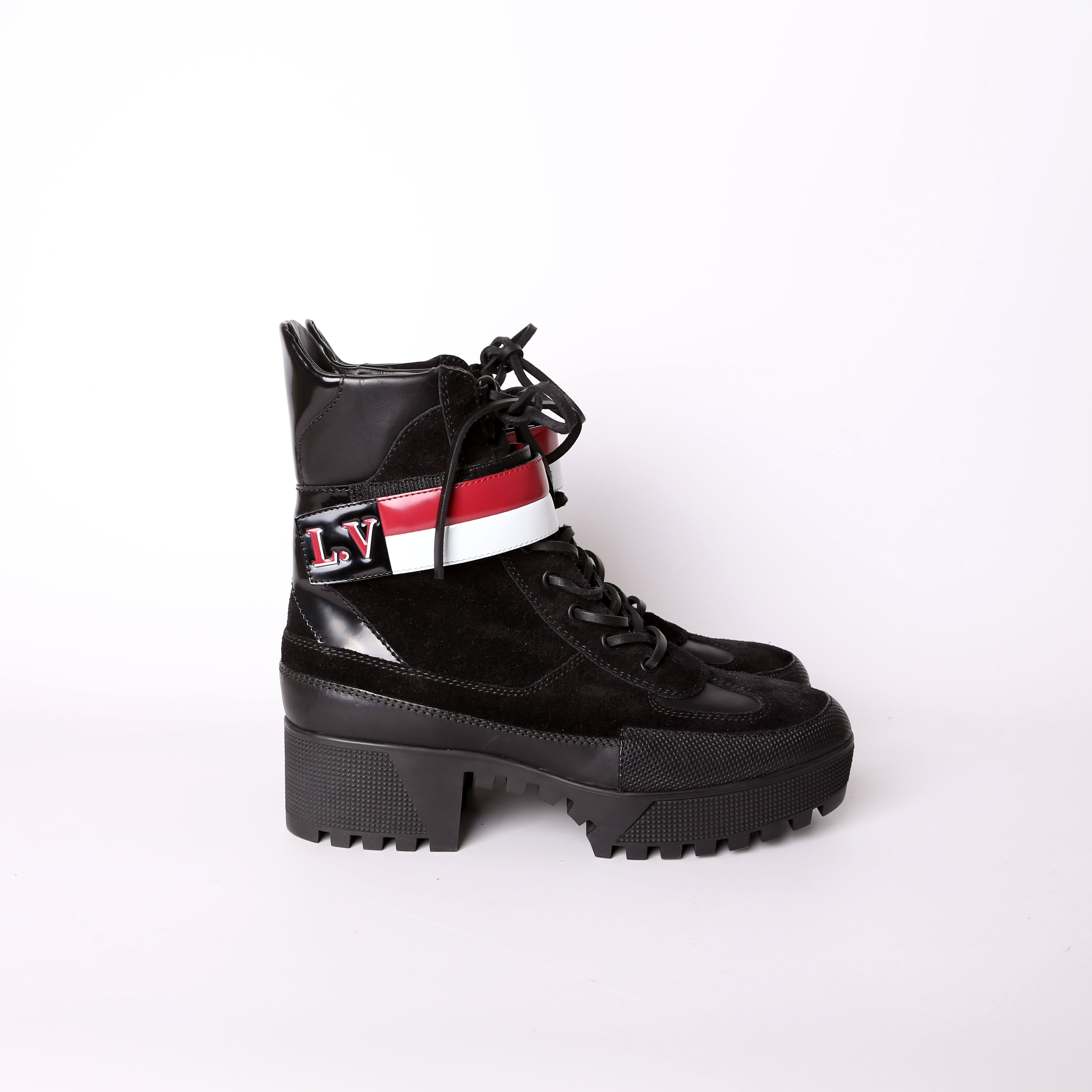 Louis Vuitton Laureate Platform Desert Boots Size 41