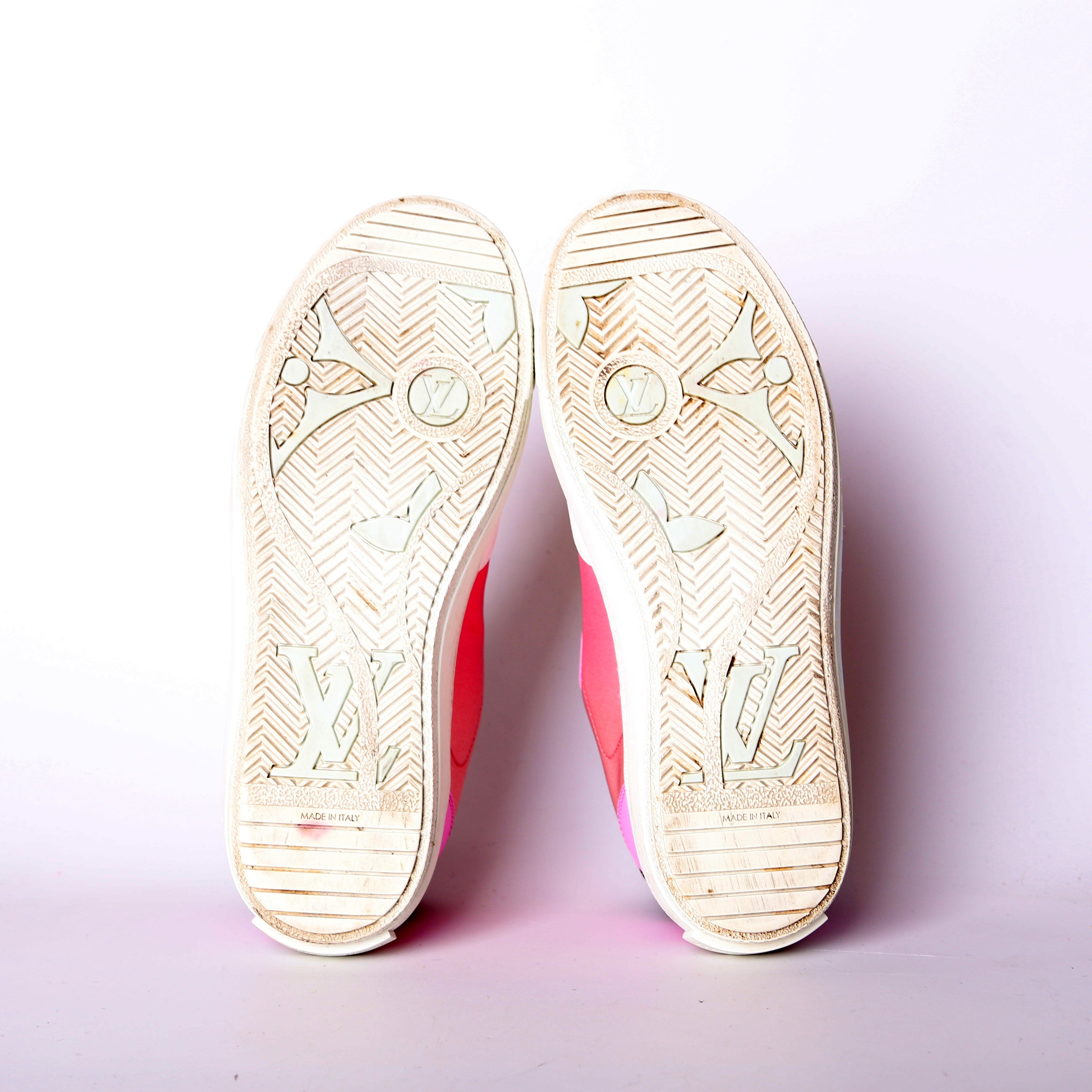 Louis Vuitton Charlie Nylon Sneakers Size 39.5