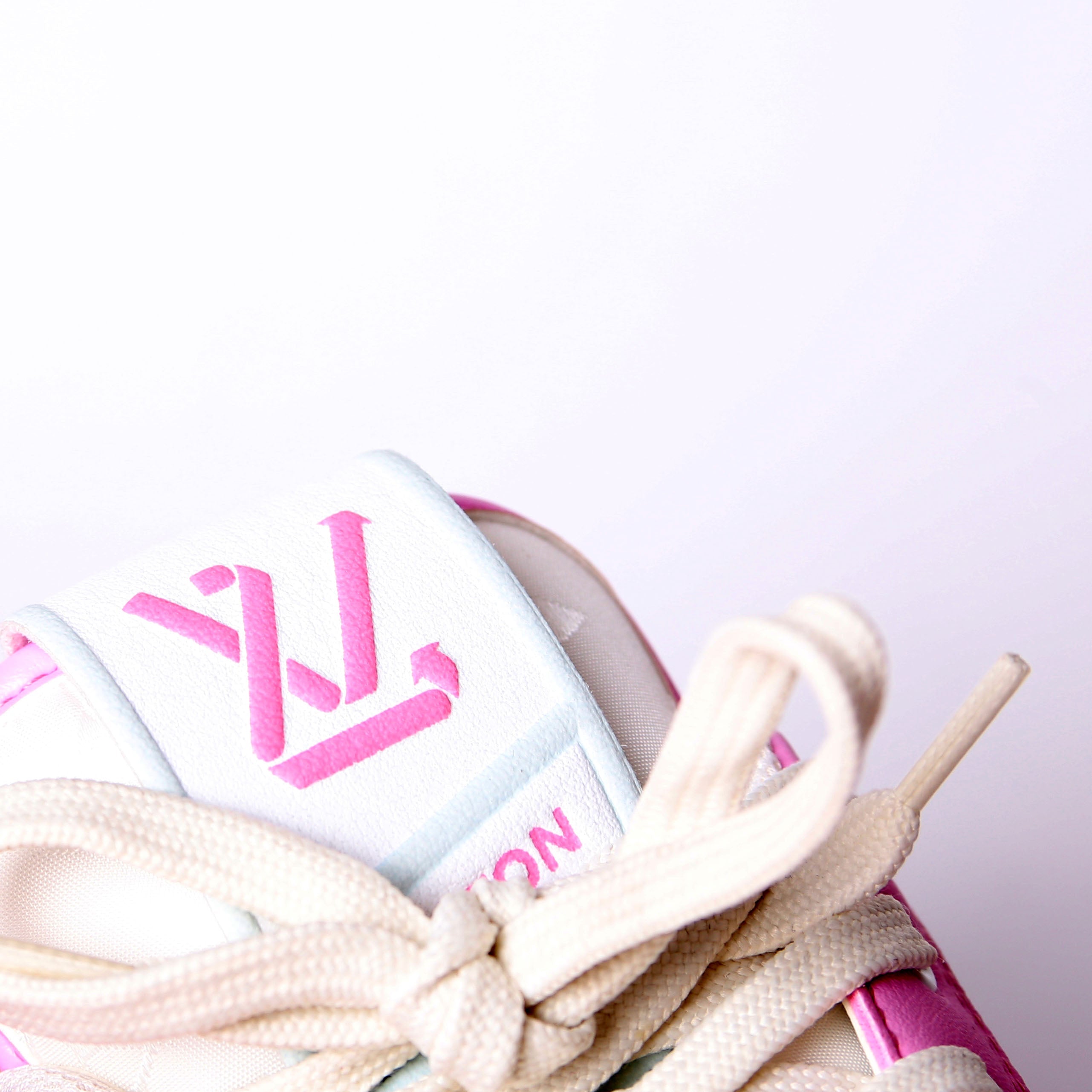 Louis Vuitton Charlie Nylon Sneakers Size 39.5